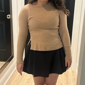 Halogen Tan Cashmere Sweater